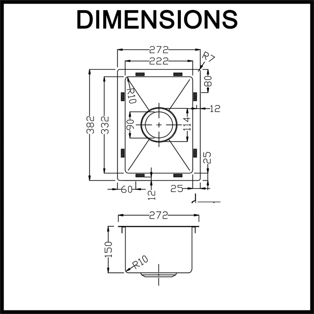meir kitchen sinks double bowl nano coating