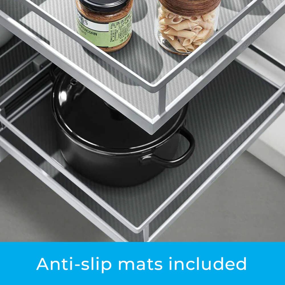 higold diamond kitchen storage anti slip basket