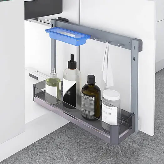 undersink storage for the laundry